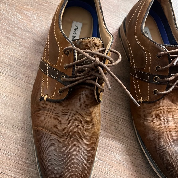 Steve Madden Tan and Brown Men's Oxfords - Picture 1 of 10